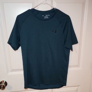 Under Armour Men's Dark Teal Short Sleeve Tee